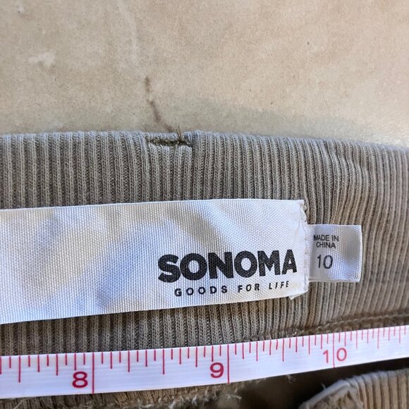 Sonoma Stretch Waist Capri Pants - Picture 2 of 7